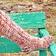 Socks-socks art No. №115n Heather Fox-dog . Socks. Livedogsnitka (MasterPr). Online shopping on My Livemaster.  Фото №2
