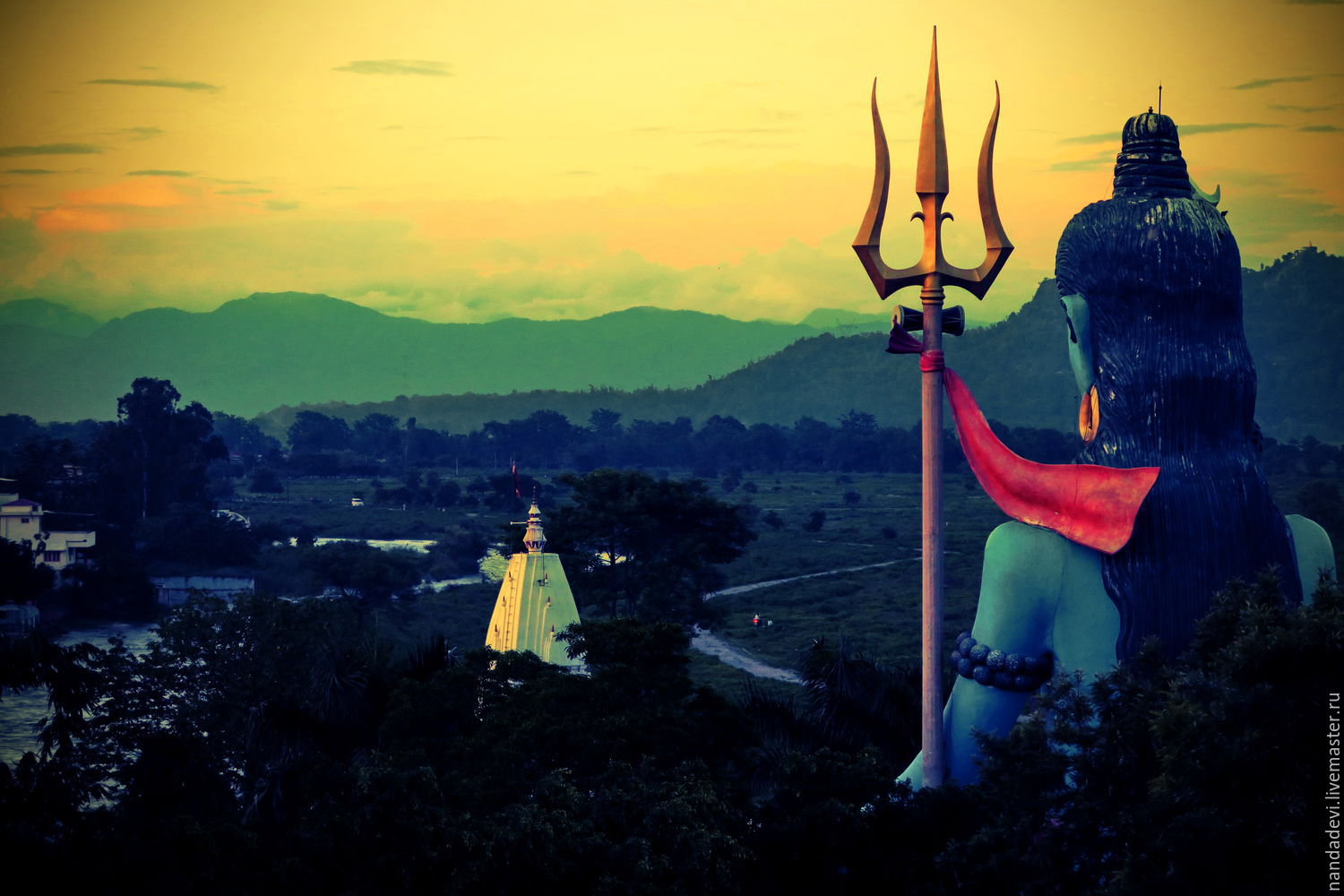 Фотокартина Гималаи. Shiva купить в интернет-магазине Ярмарка Мастеров ...