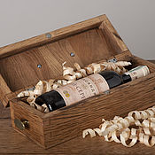 Сувениры и подарки handmade. Livemaster - original item Wine box - gift box for premium spirits. Handmade.