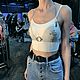 Transparent bodice with stones and rhinestones. Harness for role-playing games. no_shame_baby. Ярмарка Мастеров.  Фото №4