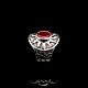Кольцо оберег Солнце с природным рубином карунд. Кольца. Darshain JEWELRY. Ярмарка Мастеров.  Фото №5