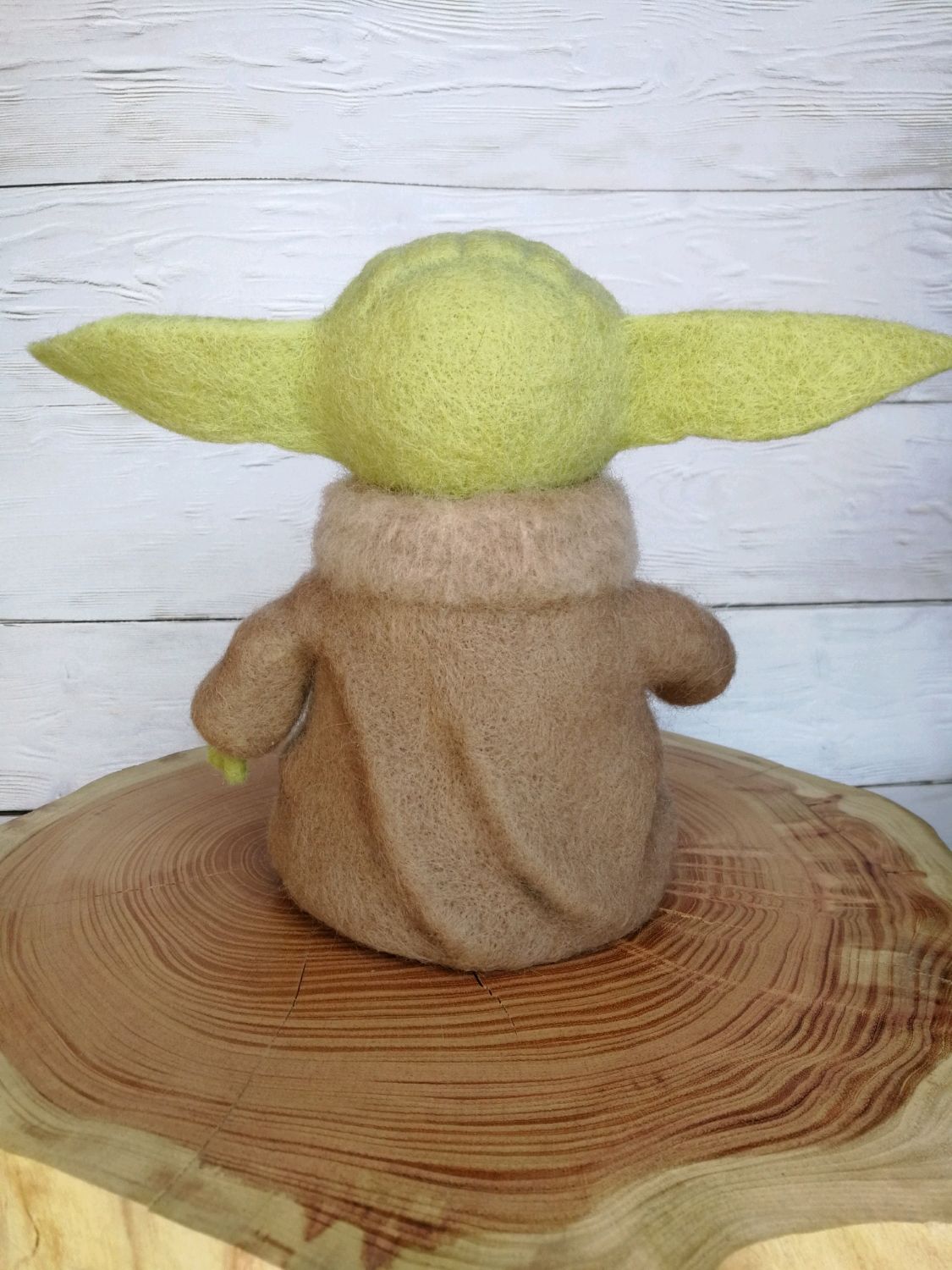 Baby Yoda. (бэби йода), Войлочная игрушка, Таганрог, Фото № 1.