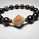 Order Bracelet garnet, sardonyx and agate ' Top'. Beautiful gifts for the good people (Alura-lights). Livemaster. . Bead bracelet Фото №3