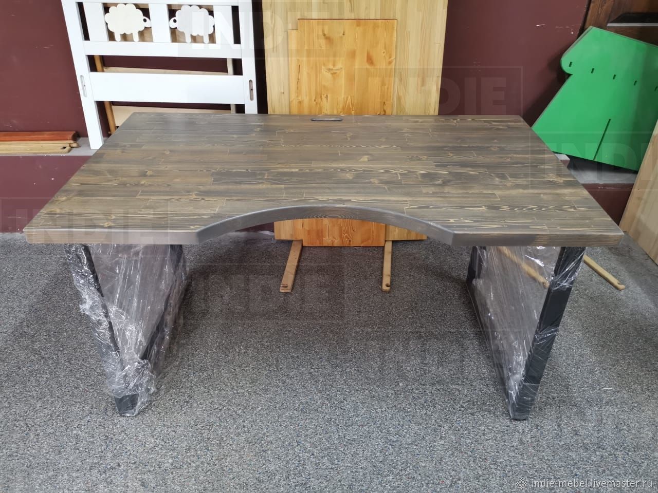 Компьютерный стол в стиле лофт в интернет-магазине Ярмарка Мастеров по ...