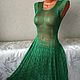 Summer dress 'Senada-2' handmade. Dresses. hand knitting from Galina Akhmedova. Online shopping on My Livemaster.  Фото №2