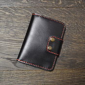 Канцелярские товары handmade. Livemaster - original item passport cover leather. Handmade.