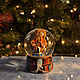  Снежный шар, снежный шар ручной работы,. Новогодние сувениры. AnnetGiftArt. Ярмарка Мастеров.  Фото №6