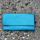 A pouch for tobacco leather Kombi Turquoise. Different colors. Wallets. Katorina Rukodelnica HandMadeButik. Online shopping on My Livemaster.  Фото №2