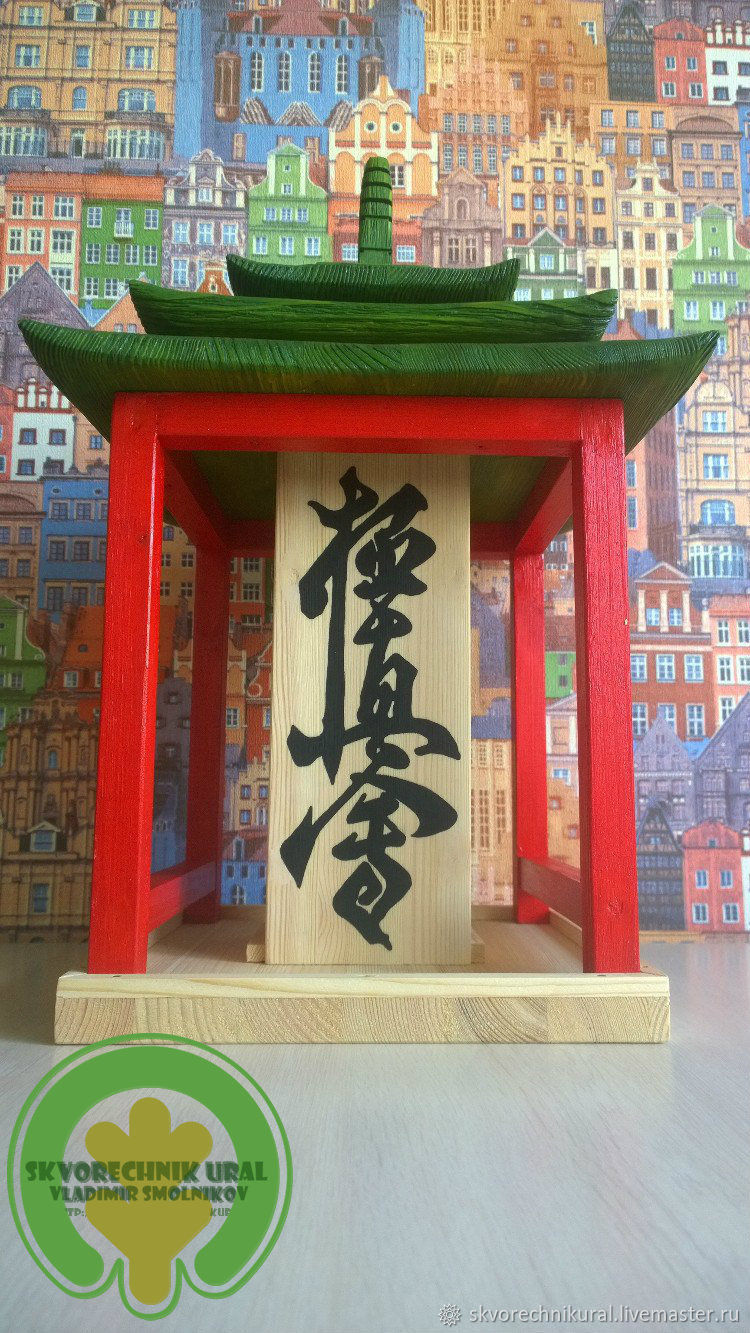 Кормушка для птиц "В японском стиле" в интернет-магазине на Ярмарке ...