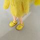 Sandals for doll ob11 color - lemon 18mm. Clothes for dolls. Olga Safonova. My Livemaster. Фото №5