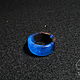 Ring in Wenge wood and resin (blue), Rings, Mikhailovka,  Фото №1
