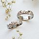 Order Wedding couple rings - white gold 585 (Ob11). anna-epifanova. Livemaster. . Engagement rings Фото №3