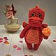 Red dragon, Stuffed Toys, Balashikha,  Фото №1