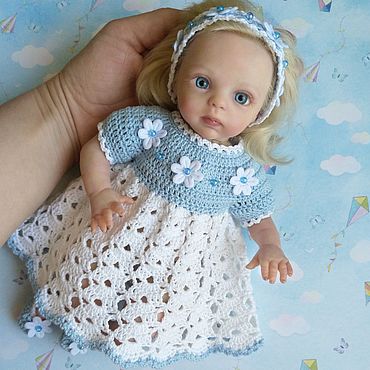 DIY Как сшить одежду для куклы мини реборн | Ideas for mini dolls | Дзен
