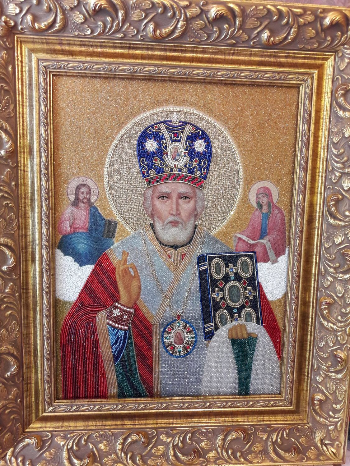 Подарила мужу икону на День Рождения!