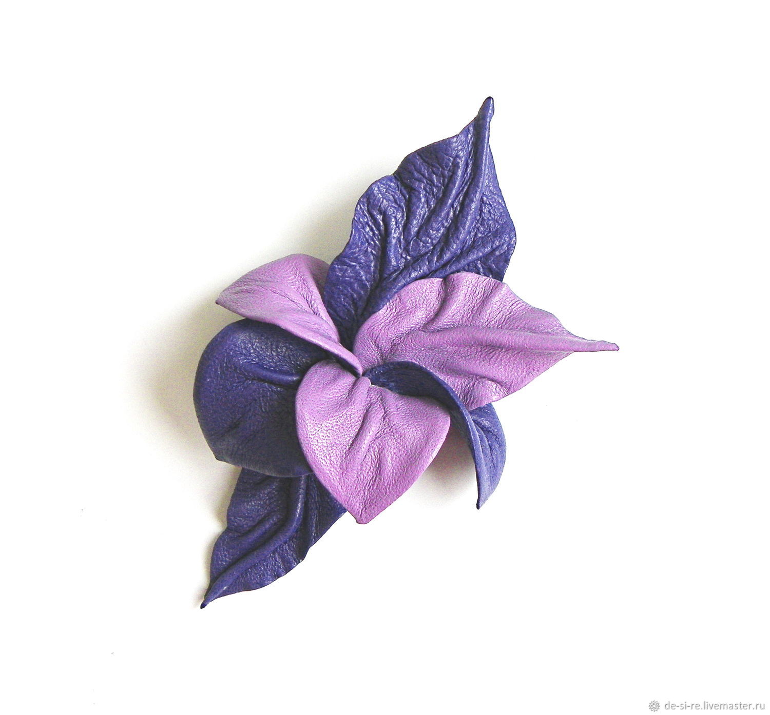 Brooch Pin color of the Season Very Peri Flower Blue Purple, Brooches, Moscow,  Фото №1