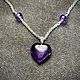 Цепочка с аметистом с кулоном «сердечко». Цепочка. OM Jewelry. Ярмарка Мастеров.  Фото №4
