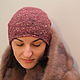 Beanie - beanie with sequin. Caps. Chichek - handmade clothes. Online shopping on My Livemaster.  Фото №2