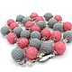 Beads 'Gray-pink', beads, beads necklace. Beads2. Beaded jewelry. My Livemaster. Фото №4