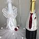 Жених и Невеста с бокалами и свечами, Бутылки свадебные, Саратов,  Фото №1