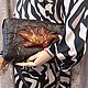 Дизайнерская сумка из натуральной кожи "сафари". Классическая сумка. Eslanda_S (essa-style). Интернет-магазин Ярмарка Мастеров.  Фото №2