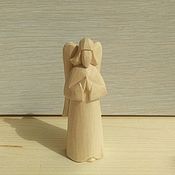 Материалы для творчества handmade. Livemaster - original item Wooden billet for painting little Angel. Handmade.