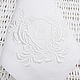 Napkin with bulk embroidery`, the Monogram of Notre Dame ` (mini) `Sulkin house` embroidery workshop
