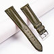 Olive watch strap with catwalk. Watch Straps. Asketica. Online shopping on My Livemaster.  Фото №2