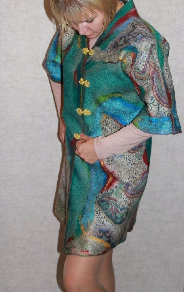 Кафтан женский валяный "Восточный экспресс" – заказать на Ярмарке ...