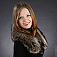 The collar of the Raccoon with Bow. Collars. Fur495. Online shopping on My Livemaster.  Фото №2