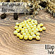 Beads ball 7mm made of natural Baltic amber light honey color, Beads1, Kaliningrad,  Фото №1