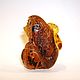 Фигурка "Осень и Еж", янтарь балтийский. Модели. Amber (jntar). Ярмарка Мастеров.  Фото №5