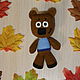 Knitted toy Miminiska Cache. Cartoons. baby gift. Stuffed Toys. elenka12. Online shopping on My Livemaster.  Фото №2