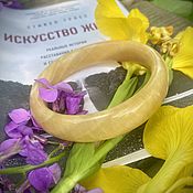 Винтаж handmade. Livemaster - original item The Art Of Living. bracelet. Yellow jade.. Handmade.
