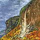 Order Oil painting with mountain autumn landscape Magic of autumn. The Picture Autumn. sharaeva-elena. Livemaster. . Pictures Фото №3