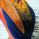 Knitted handkerchief 'Ogonyok'. Shawls. irina-sag. Online shopping on My Livemaster.  Фото №2