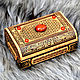 Rhodonite jeweled casket, Box, Moscow,  Фото №1