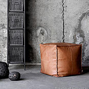 Для дома и интерьера handmade. Livemaster - original item Pouf furniture interior 