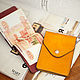 Money clip, cards and business cards Derby, yellow. Clamps. Mart Bags (martbags). Online shopping on My Livemaster.  Фото №2