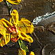  ' Orchid in a pot' oil painting-panel. Pictures. flamemilady. My Livemaster. Фото №5
