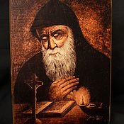 Картины и панно handmade. Livemaster - original item Icon Of Saint Charbel. Handmade.