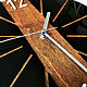 Order Round wall clock in eco style. dekor-tseh. Livemaster. . Watch Фото №3