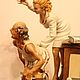  КАПОДИМОНТЕ Врач и пациент   Укол CAPODIMONTE. Статуэтки. В мире Сокровищ. Ярмарка Мастеров.  Фото №6