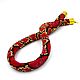 Necklace made of beads 'Burgundy python', imitation snake skin, Necklace, Ryazan,  Фото №1