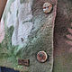 Felted vest 'Botany 2 '. Vests. silk wool. Online shopping on My Livemaster.  Фото №2