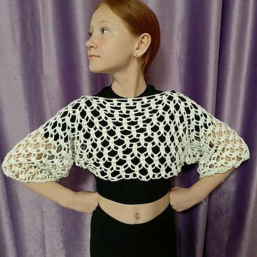 Одежда женская ручной работы. Ярмарка Мастеров - ручная работа Болеро. Handmade.