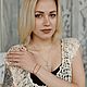 Майка сетка , оверсайз. Майки. Вязаный мир Елена Шахторина. Ярмарка Мастеров.  Фото №6