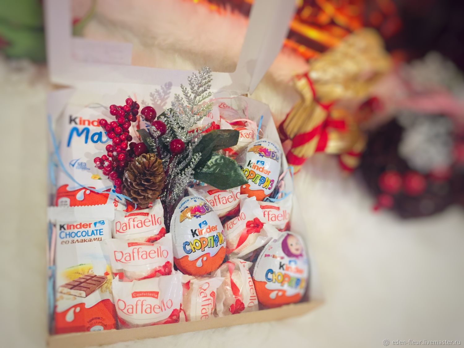 РљРѕРЅС„РµС‚С‹ kinder Choco bons 46Рі