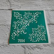 Материалы для творчества handmade. Livemaster - original item 7554 adhesive-based Stencil reusable. Handmade.
