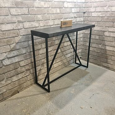 Мебель ручной работы. Ярмарка Мастеров - ручная работа Консоль в стиле лофт. Handmade.